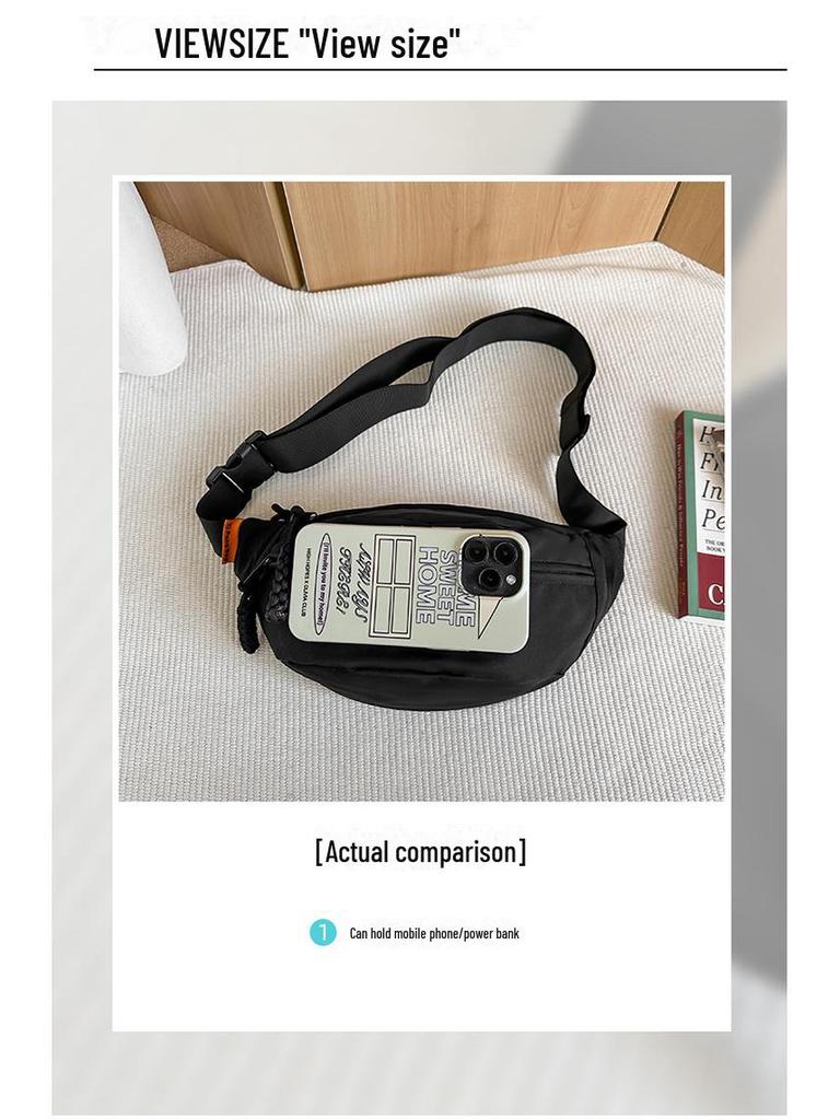 Летняя спортивная сумка на грудь в корейском стиле – модная поясная сумка с широким ремешком и сумка-мессенджер для женщин