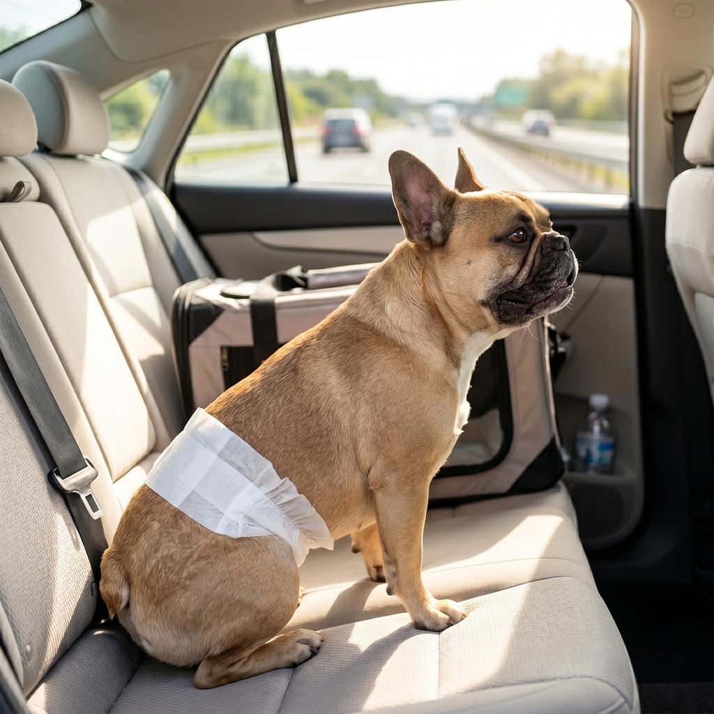 Disposable Dog Diapers Male Absorbent Dog Nappies S 30-48 cm