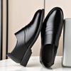 Fashion Casual Leather Men Formal Business Shoes Elegantes Dress Loafers Simple Slip On Flats Leisure Walk Driving Shoe Man Oxford Shoes
