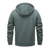 Lamb Fleece Men's Hoodie With Thickened Fleece Winter, Hooded Sportswear, Casual Cardigan, And Warm Jacket