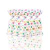 50Pcs Rainbow Polka Dot Printed Treat Bags Plastic Candy Gift Bags For Baby Shower Birthday Weddings Party Favors