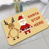 Christmas Decorations Christmas Mat Santa Claus Gnome Door Mat New Outdoor Carpet  Home