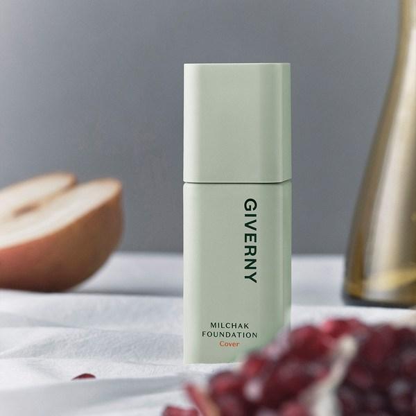 Giverni тональный крем с закрытым покрытием 30 мл, корейская косметика