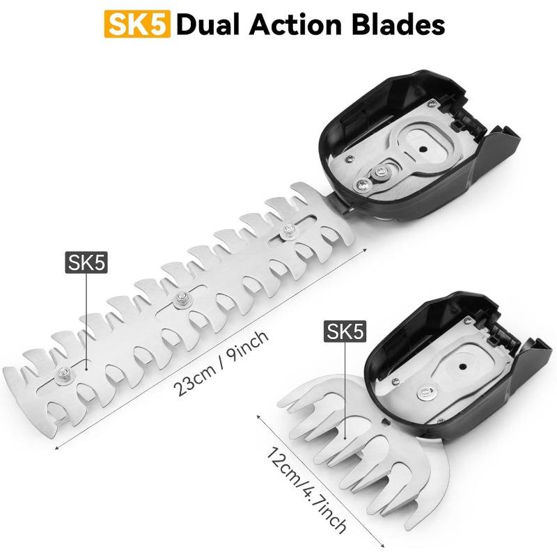 Главная Литиевый ручной мини-электрический кусторез Газонокосилка Ножницы для живой изгороди Секаторы Инструменты