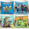 Аниме E-Ed Edd N Eddy Наволочка Удобная Двусторонняя Подушка Идеально для Автомобиля Дивана Спальни и Многого Другого