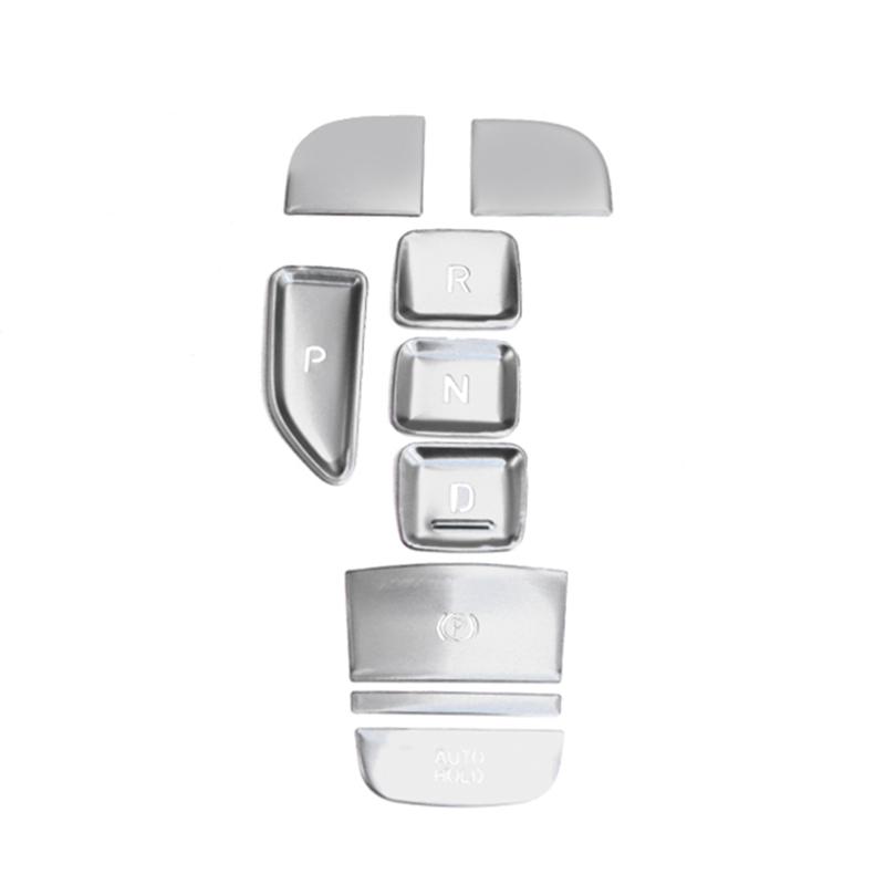 Алюминиевый автомобильный электронный ручной тормоз ESP кнопка крышка отделка наклейки аксессуары для Hyundai Tucson NX4 2021 2022 2023 2024 N Line