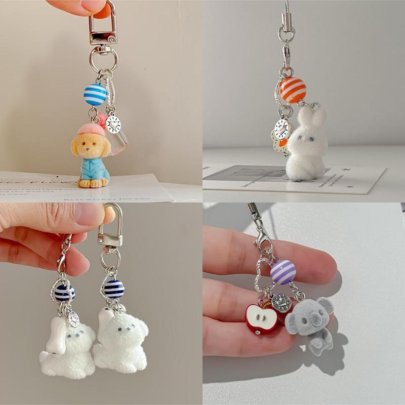 Брелок из смолы с милыми животными из мультфильмов, коала, медведь, кошка, телефон, кулон, чехол для наушников, подвески, рюкзак, сумка, украшение, автомобильный брелок