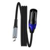 Профессиональный студийный кабель USB C на 3-контактные разъемы Male Передача линейного сигнала Для музыкального производства Записи