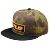 RS Taichi Troy Lee Designs Fade Out Flat Bill Snapback, Olive Camo, One Size, TDA054