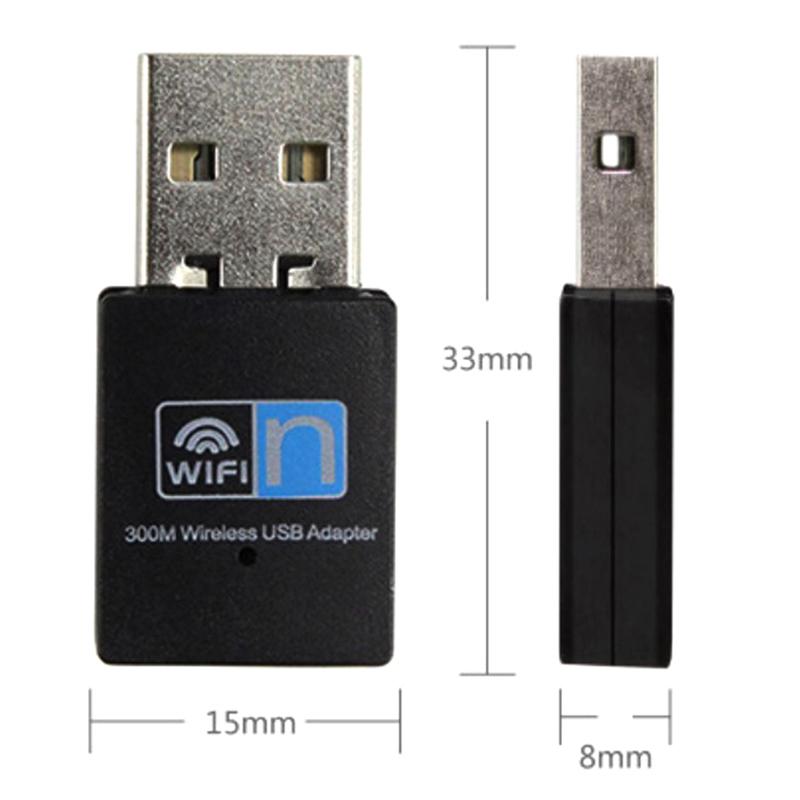 Адаптер Wi-Fi Usb 2.0 300M 2.4Ghz Wi-Fi антенна Rtl8192 двухдиапазонная сетевая карта