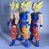 42 см Фигурка Аниме Dragon Ball Z Повреждения в бою Гоку Супер Сайян GK Модель Фигурки Действия Коллекция Игрушки Декор Подарок