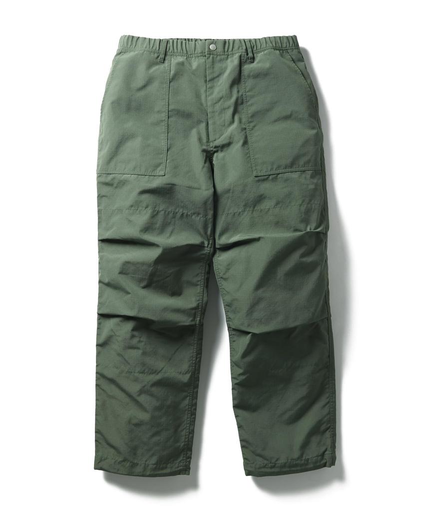 Snow Peak Брюки рипстоп TAKIBI и размер L PA-25AU006, мужские женские, оливковые,