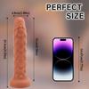 Silica Gel Realistic Dildo Cock for Vaginal G-spot and Anal Stimulation Penis with Suction Cup for Sex Adult Toys for Women and Couple