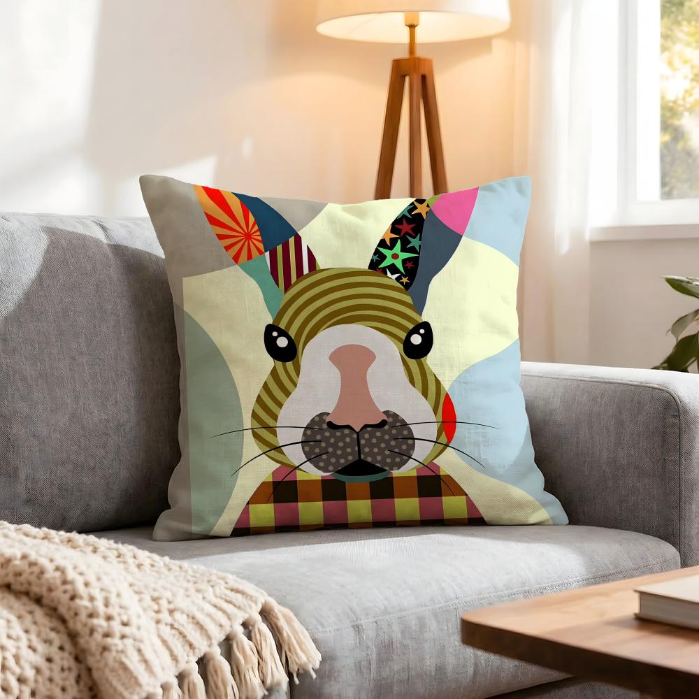 Lanre Adefioye Style Animal Cushion Cover Pcs Decorative Covers Soft Cushion Case for Sofa Couch Decor x x Pillowcases