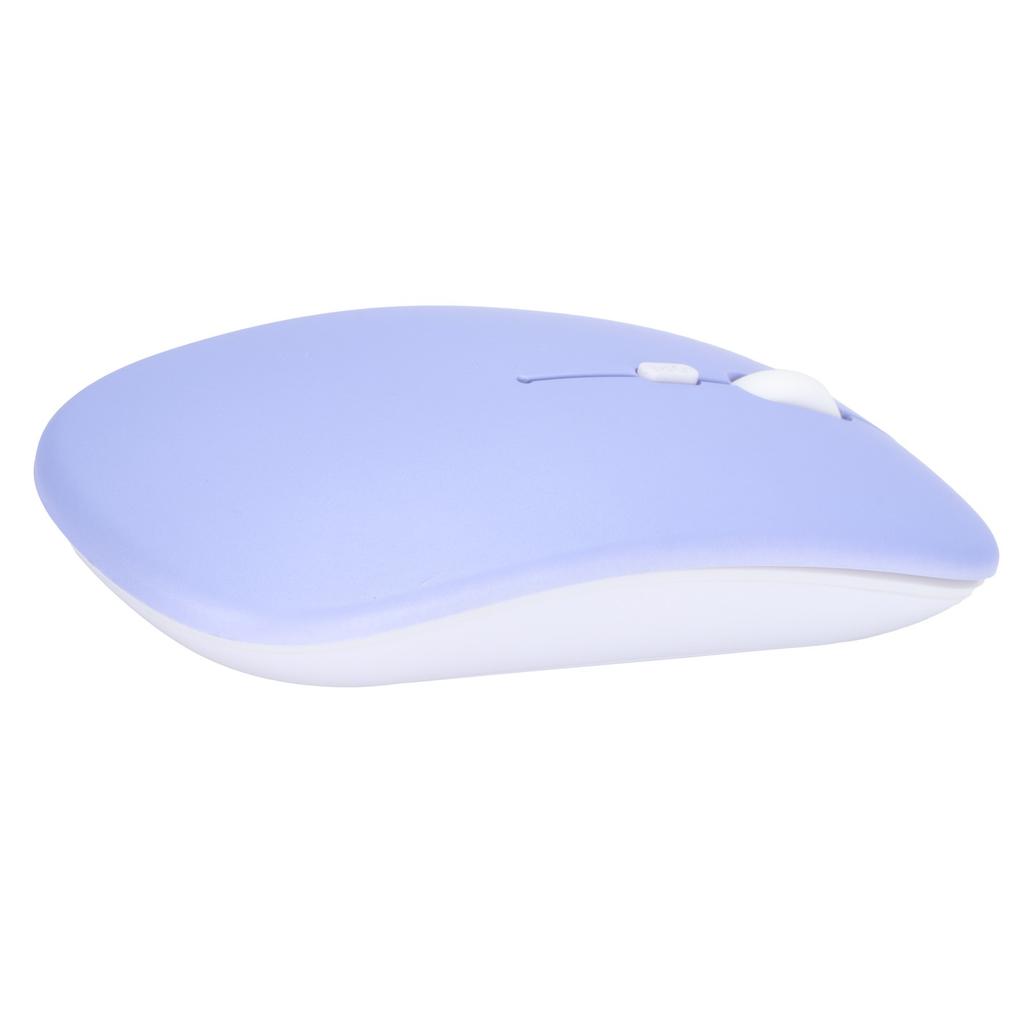 Беспроводная мышь Mute Smart UltraThin Portable для игр, офиса и компьютера. Аксессуары.(фиолетовый )