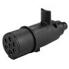 24V 7 Pin Trailer Plug N Type Towing Connector Adapter for Trailer Truck Caravan