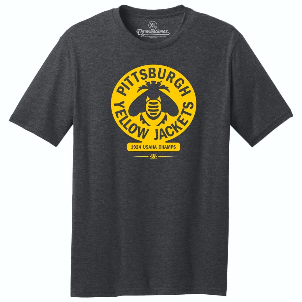 Футболка Pittsburgh Yellow Jackets 1926 Champs TRI-BLEND - Pittsburgh Penguins
