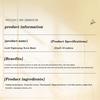 Маска для шеи Biba Beauty Gold Neck Mask увлажняющая, омолаживающая, лифтинговая, против мелких морщин (10 кусочков)