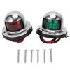 1 Pairset 12V 24V Red Green Sailing Signal Light Marine Boat LED Bow Navigation Lamp Accessory