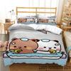 3D-принт Bubu Dudu Cartoon Bear Panda Комплект постельного белья для мальчиков и девочек Twin Queen King Size Пододеяльник Наволочка Кровать для мальчиков и взрослых