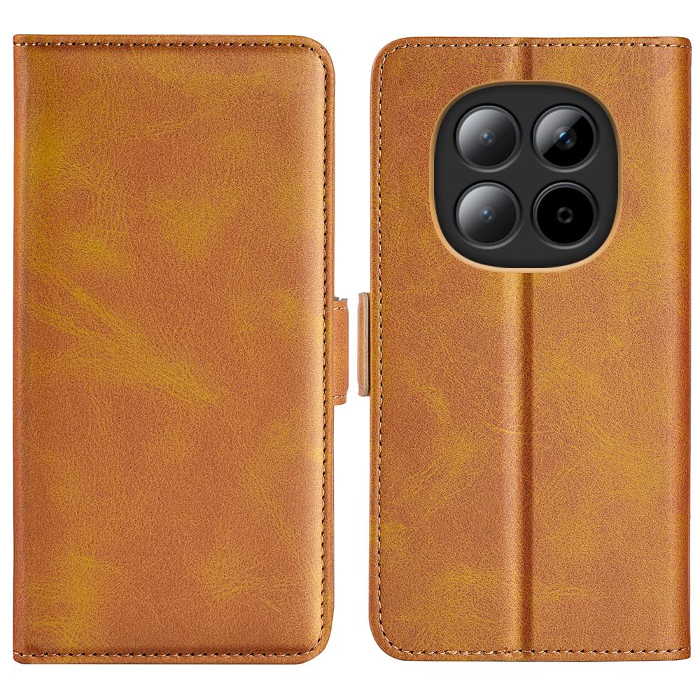 Для Xiaomi Poco M8 5G/Redmi Note 15 5G (Глобальный) Чехол-кошелек из телячьей кожи с текстурой