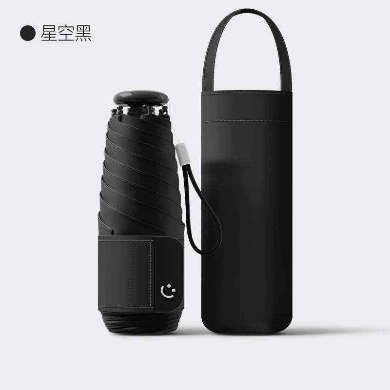 Original and Simple White Umbrella Sun Umbrella Lightweight and Small Sunshade 50% Off Capsules Sun Umbrella Sunscreen Umbrella UV Protection