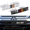 3D Metal Car Styling RalliArt Front Grille Emblem Sticker Car Trunk Badge For Mitsubishi Ralliart ASX Lancer EVO Pajero Fastener