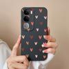 Для Vivo V40 Lite V40SE Y200 Y300 Чехол Простой Сердечко Жидкий Силикон Защита Камеры Задняя Крышка Для Vivo V 40 Lite V40 SE Funda