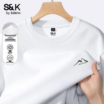 Мужской свитшот с круглым вырезом и графическим принтом Baleno S&K