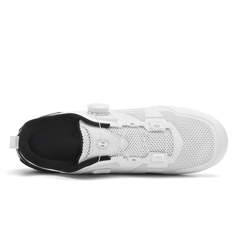Foreign Trade Breathable Bicycle Shoes Cycling Shoes Men and Women Road Bike Lock Shoes Mountain Bike Help Shoes