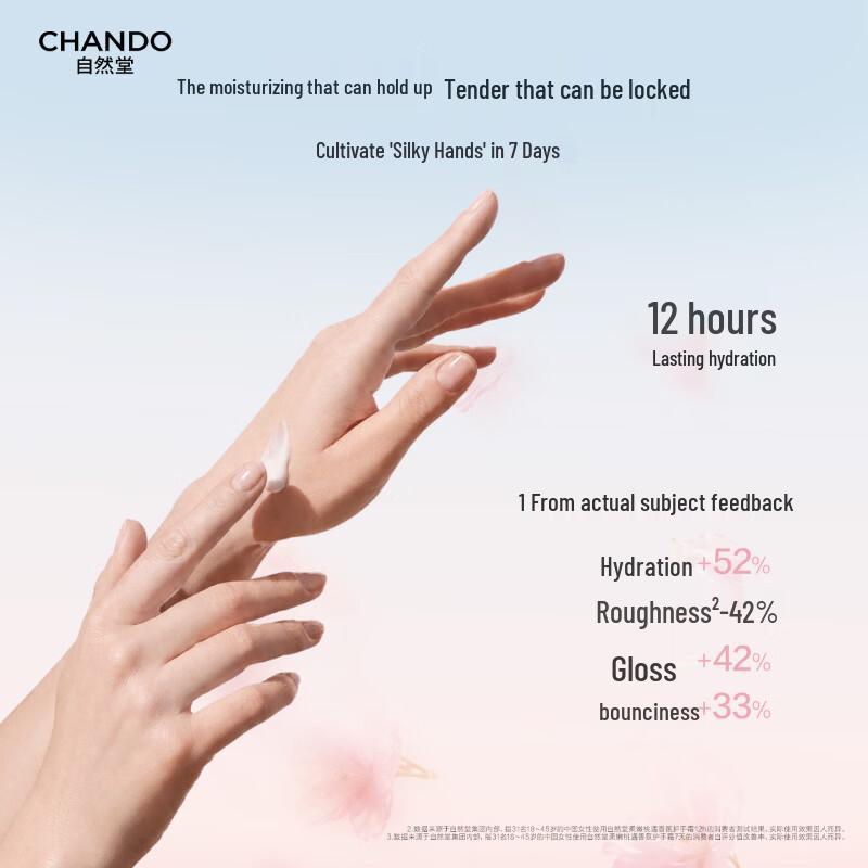 CHANDO Peach Fragrance Moisturizing Hand Cream