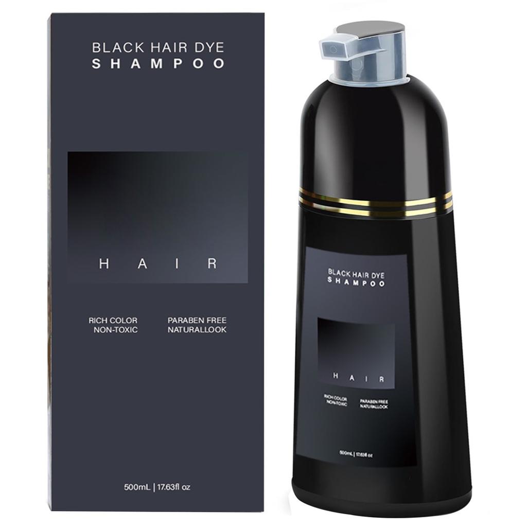 Dyestuff Shampoo Шампунь Нежно и быстро окрашивает, не раздражает окрашивание (черный/коричневый/светло-коричневый/красный/фиолетовый)