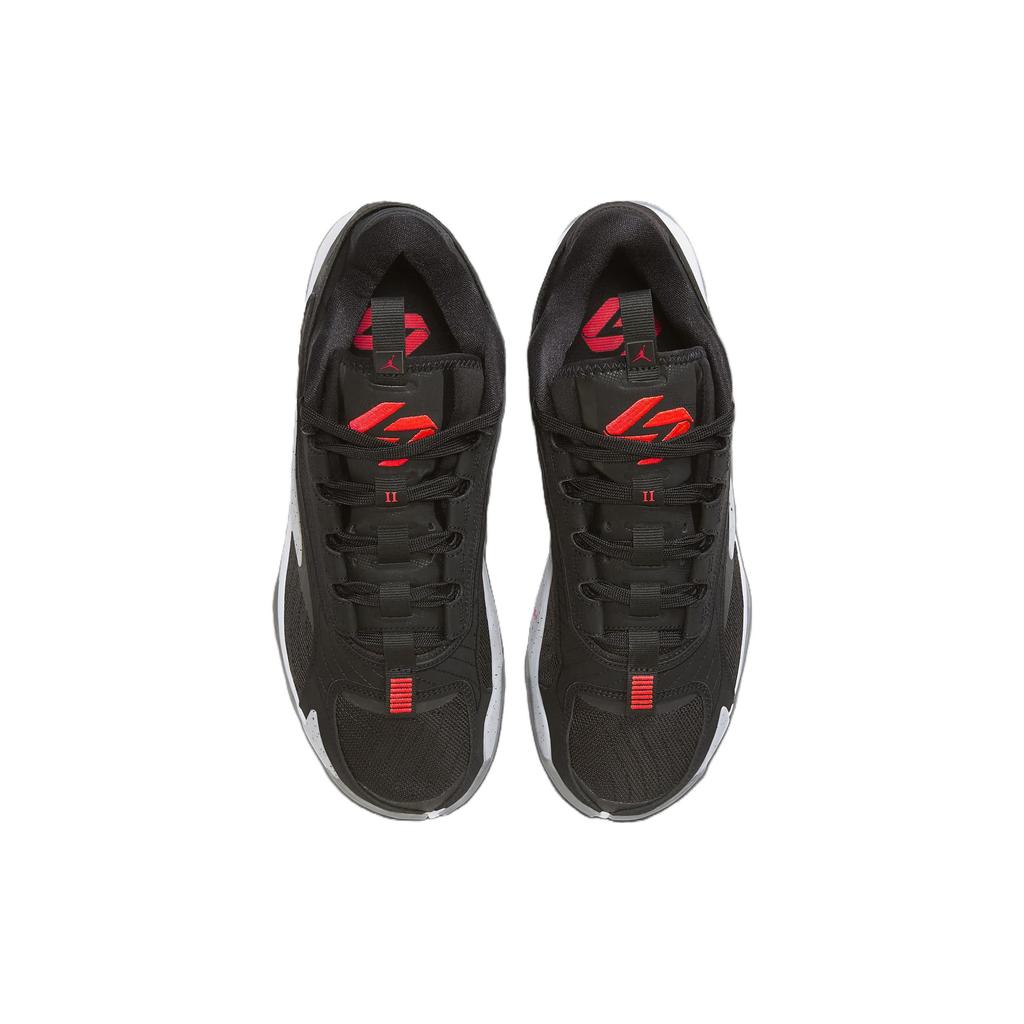 Кроссовки унисекс Air Jordan Luka 2 PF Black Cement Ярко-малиновый Волчий серый Белый DX9012-006