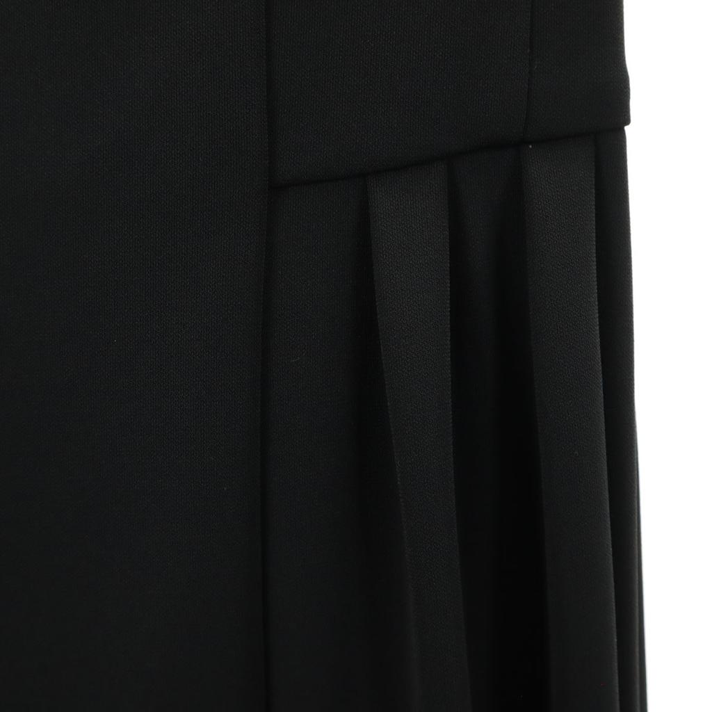 FOXEY NEW YORK made in Japan No sleeve Square neck one piece 38 black Women Used