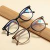 New Fashion Large Frame Anti Blue Light Reading Glasses Men Women High-Definition Elderly Far Sight Eyewear 0+1.0+1.5+2.0+4.0