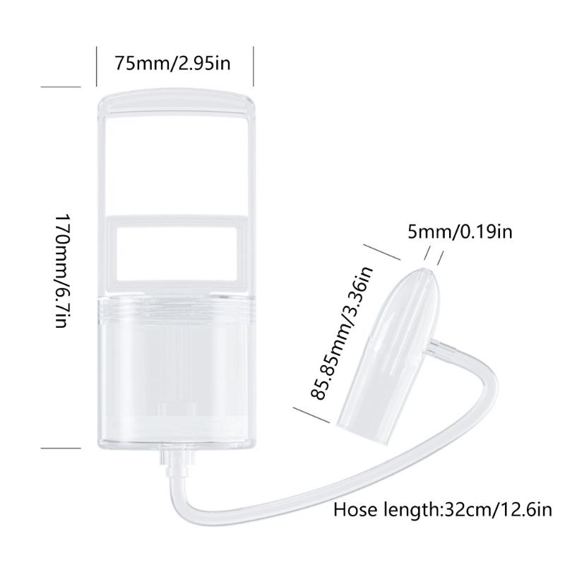 Nose Cleaner Baby Nasal Suction Aspirator Hand Pump Nasal Aspirator Cleaner Nose Cleaning Tool for Toddlers Newborns