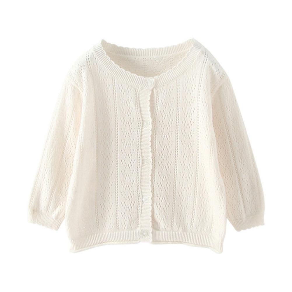 Вязаные свитера для девочек, куртки, полый детский вязаный кардиган, детская куртка с длинными рукавами для девочек, шаль, детское пальто