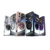 Magnetic Clear Acrylic Hard Lens protection 360 Rotating Back case for Sony Xperia 1VII VI / 10 VI Wireless Charging Bumper case