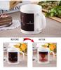 Creative Color-Changing Owl Ceramic Mug - Temperature-Sensitive Magic Cup Gift.