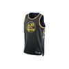 NBA Warriors 2021/22 Curry City Edition Mixtape Jersey Black Men Streetwear DB4027-010