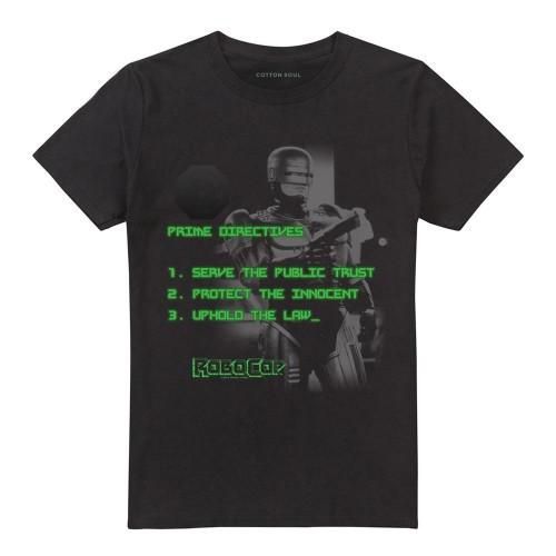 Robocop Unisex Adult Prime Directives T-Shirt