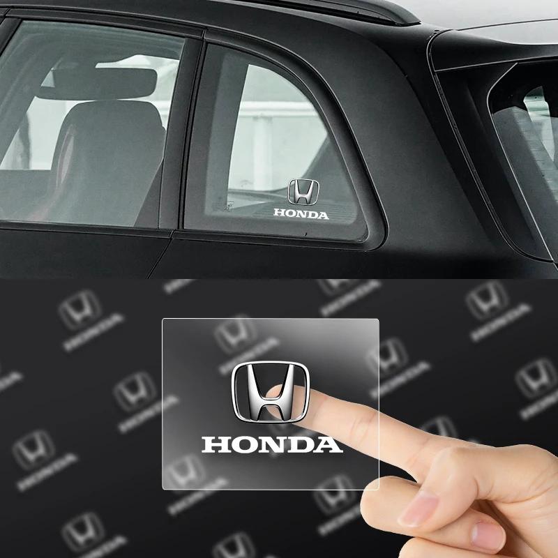 FIQ1 1/2/5/10pcs Car Interior Dekoration Stickers Badges Auto Styling For Honda Civic Accord Odyssey City Pilot Jazz CRV HRV Legend