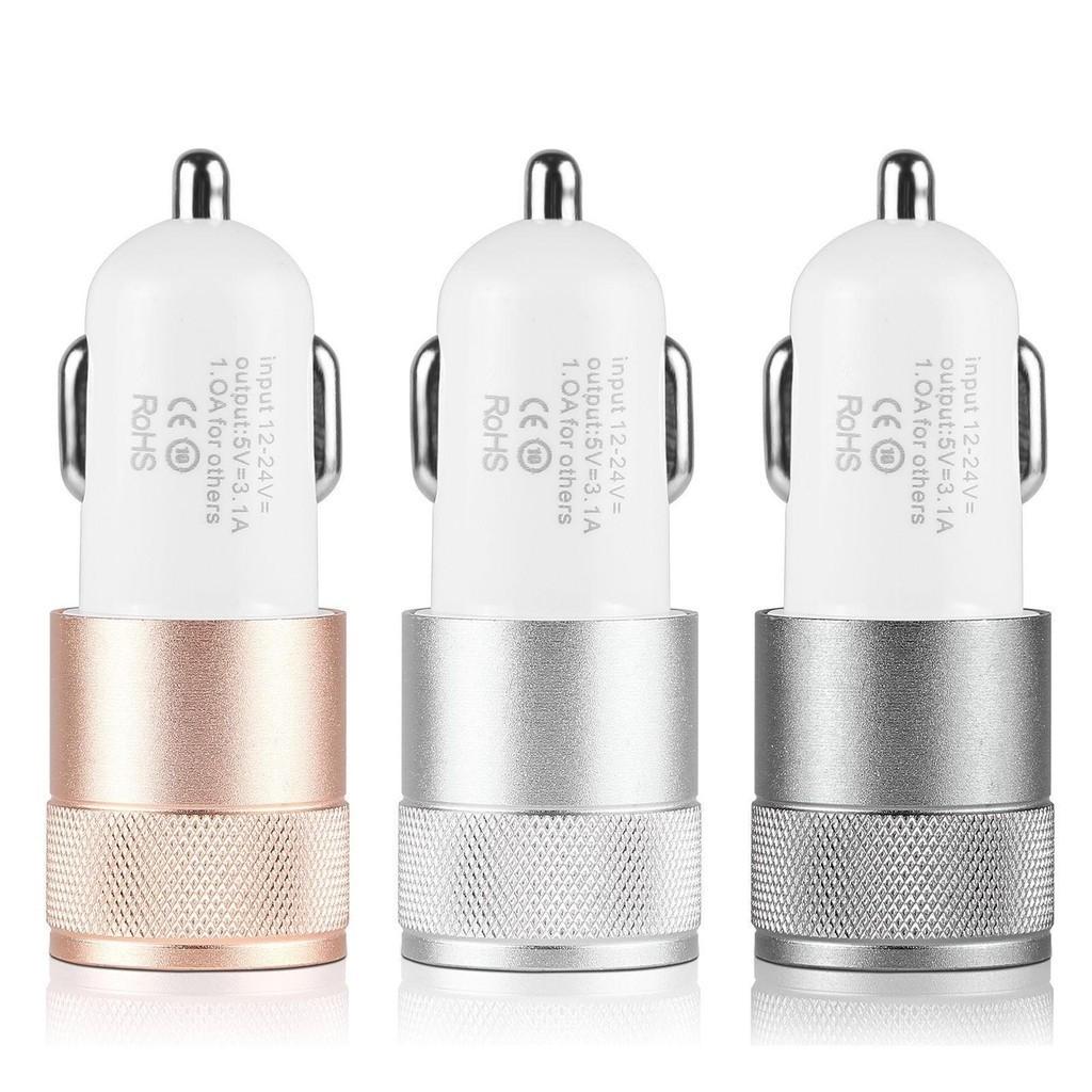 Usb Led Dual Port 21a Fast Car Charger Adapter For Iphone Ipad Galaxy Samsung