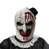 Soft Halloween Bloody Clown Mask Latex Role-playing Costume Masks Hat Clown Head Cover  Makeup