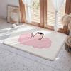 Character K Ketnipz Floor Mat Eco  Flannel Doormat Non Slip Odorless Indoor Floor Rug Soft Short Plush Home Mat