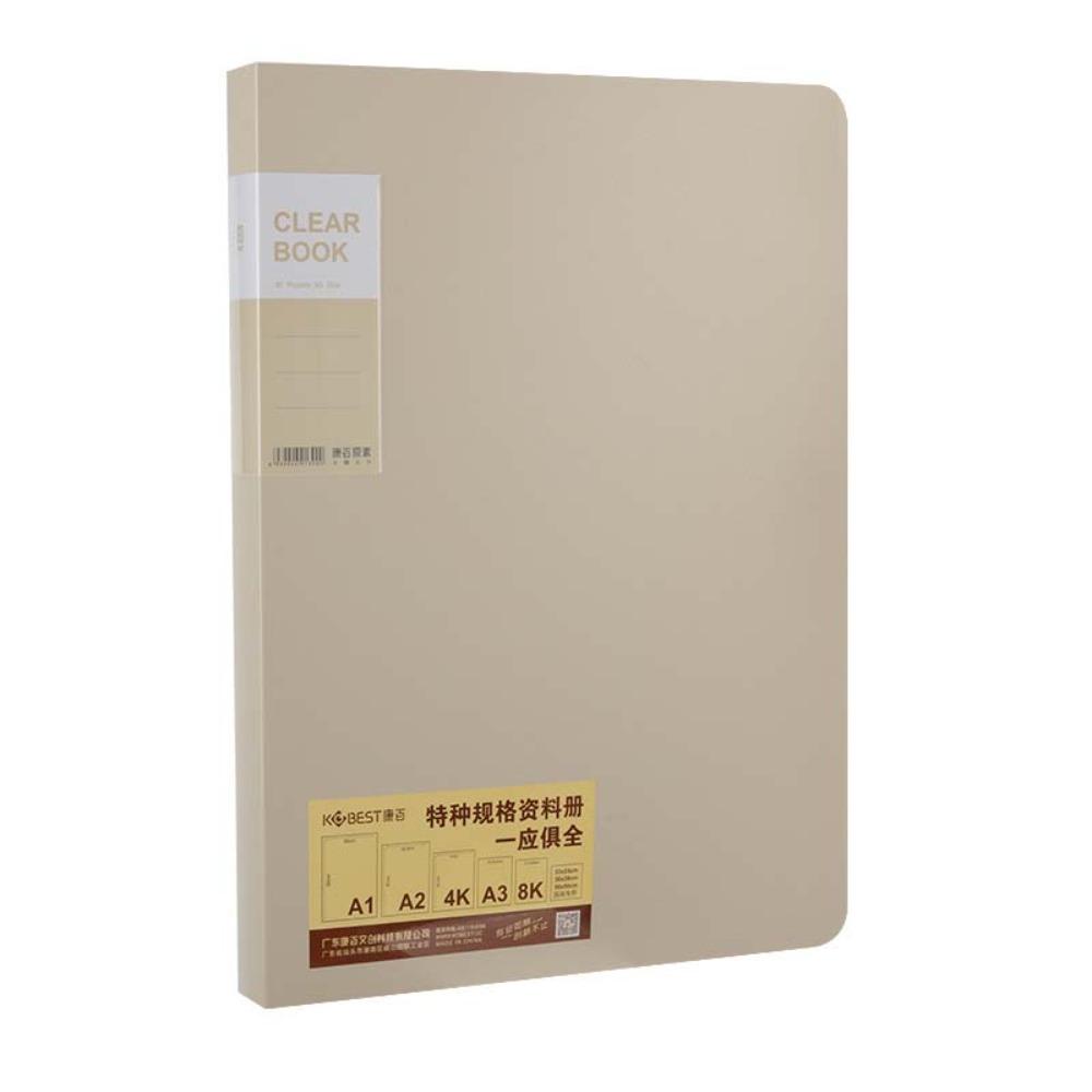 Thickened Large Portfolio Sketch Folder Light Retro Color Album Document Bag Art