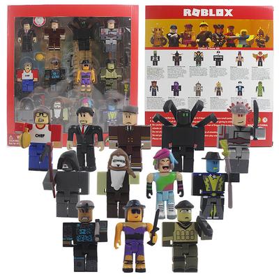 Игровые Фигурки Roblox 12 шт. 2,5-3 дюйма Коллекционные Персонажи Виртуальной Активности Игрушки с Аксессуарами Коробка Коллекция Предназначены Для