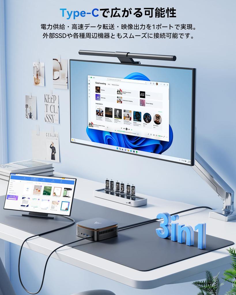 Мини-ПК NiPoGi AMD Ryzen Быстрее, чем мини-ПК с Windows 11 Pro 16 ГБ 512 ГБ 4 ТБ До 4K x 3 6 USB Проводная LAN Охлаждение P1 Компактный ПК [Новый 4300U, 3500U]