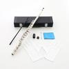 Beginner's Flute Set, Cupronickel, for Students and Beginners, 16-Hole, C Key, Practice Set, Includes Instructions for Playing the Flute (Japanese)