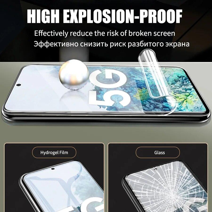 3 шт. гидрогелевая пленка для Huawei P Smart 2018 ZS Plus Pro 2019 2020 2021 Защитная пленка для экрана телефона, не стекло